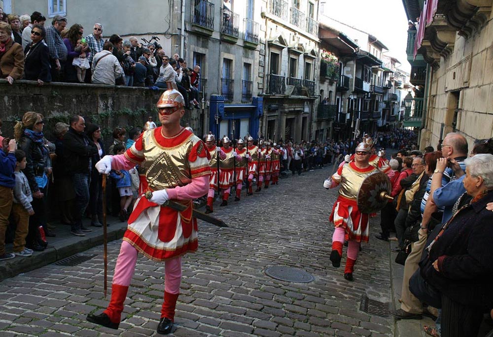 semana santa en Hondarribi